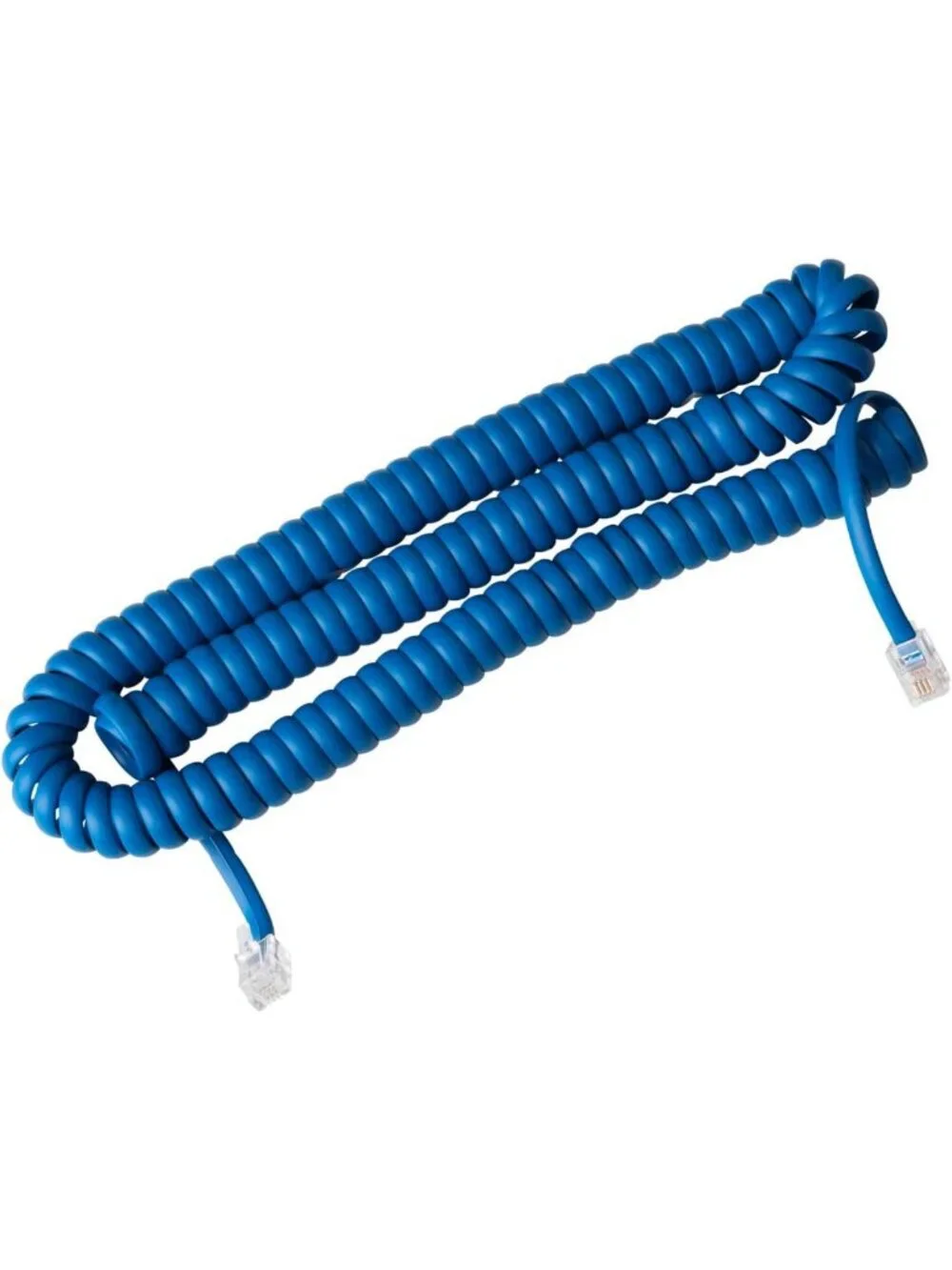 Tangle-Free 15FT Phone Cord for Landline - Curly Design, Excellent Sound